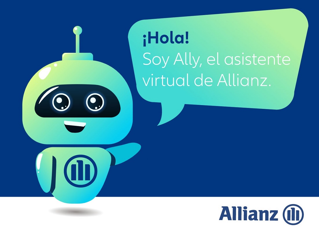 Un asistente virtual que brinda soporte en tiempo real y está disponible las 24 horas en el portal de autogestión Mi Allianz...